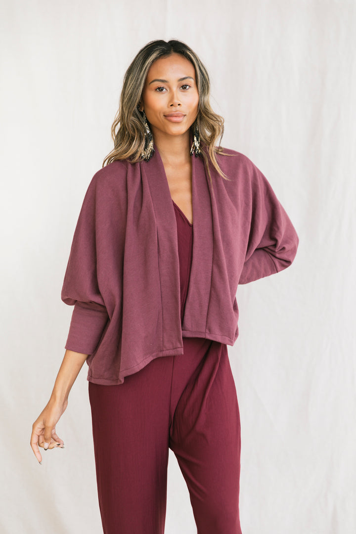 Mila Cropped Kimono Wrap